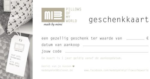 Geschenkkaart Made by Mimi - Valentijn